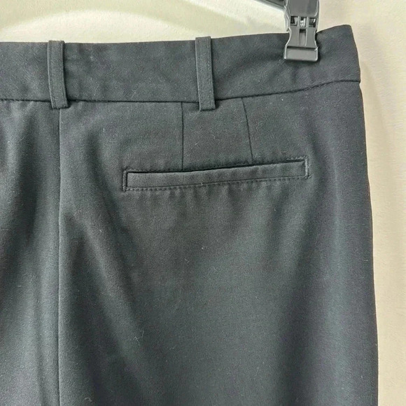 George Women's Black Zip Front Low Rise Trousers Size 6P - Picture 8 of 11